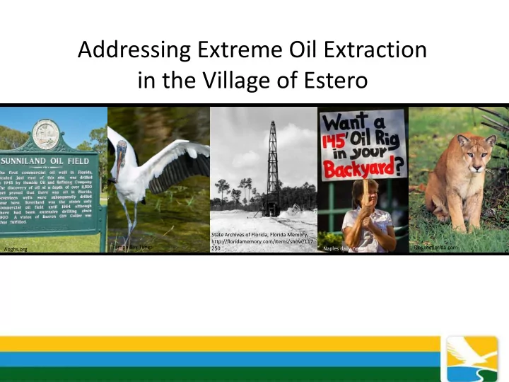 in the village of estero