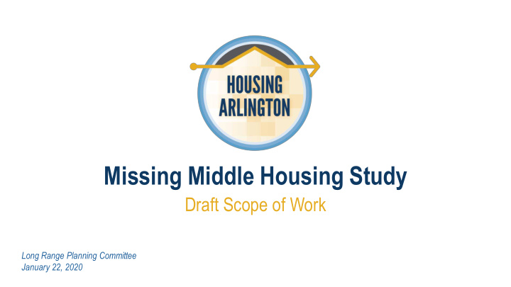 missing middle housing study