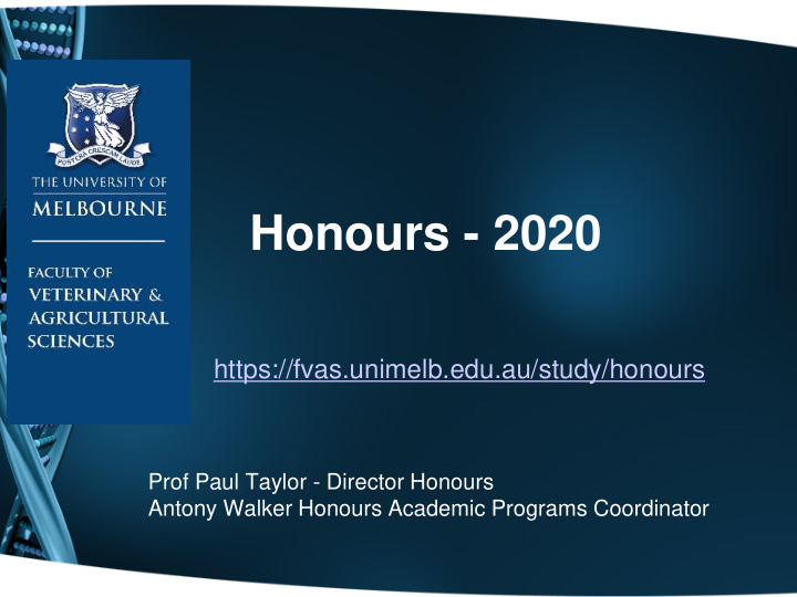 honours 2020