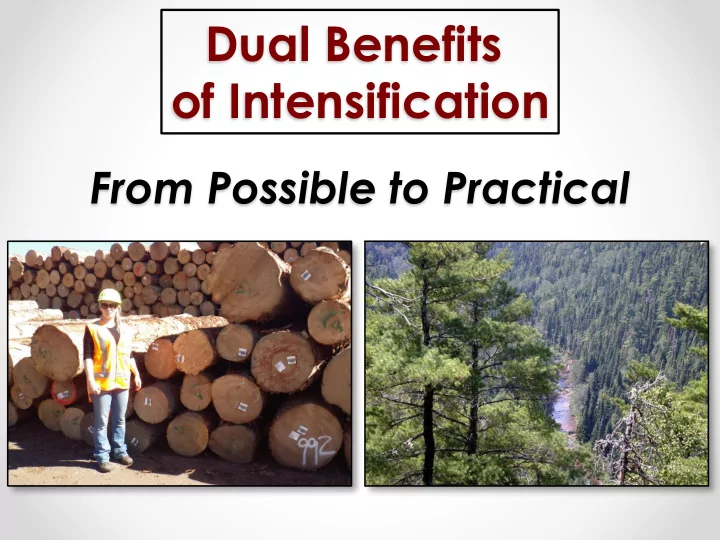 dual benefits