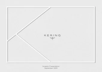 Commencer  pagination  1 !!!  Investor Presentation  September 2020  DISCLAIMER  This