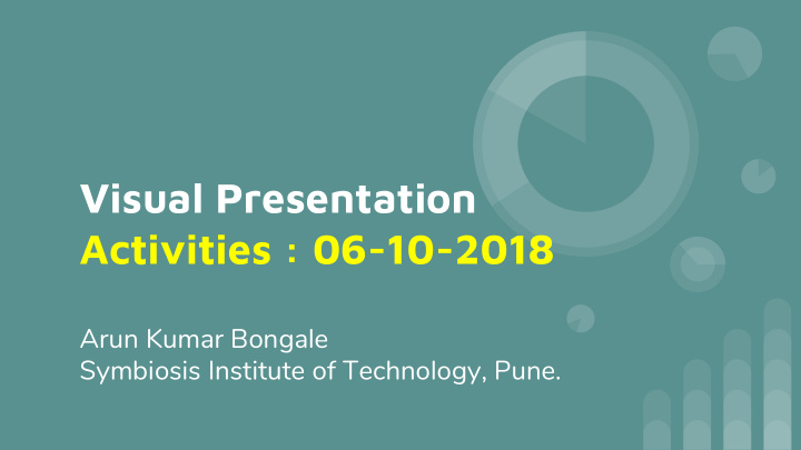 visual presentation activities 06 10 2018