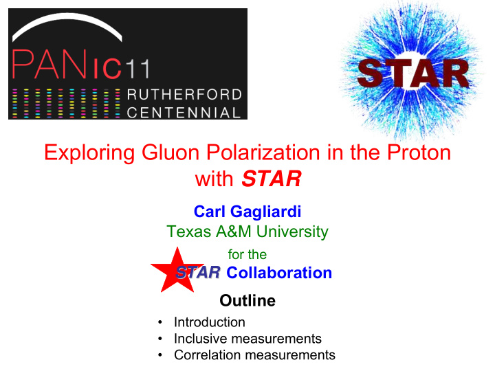exploring gluon polarization in the proton with star
