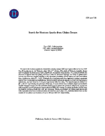 _  b  _  q  b  1  0  1  g  b  g  _  g  b  _  0  q  b  1  1  b  ~  ~  Search for Gluino  b  b