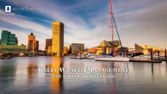 Brokers vs. Fiduciaries  2 F I  DU  CI  AR  Y ( NOUN )  A fiduciary is an individual in