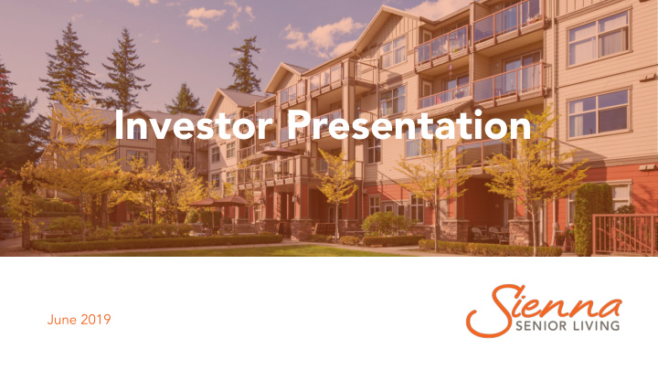 investor presentation