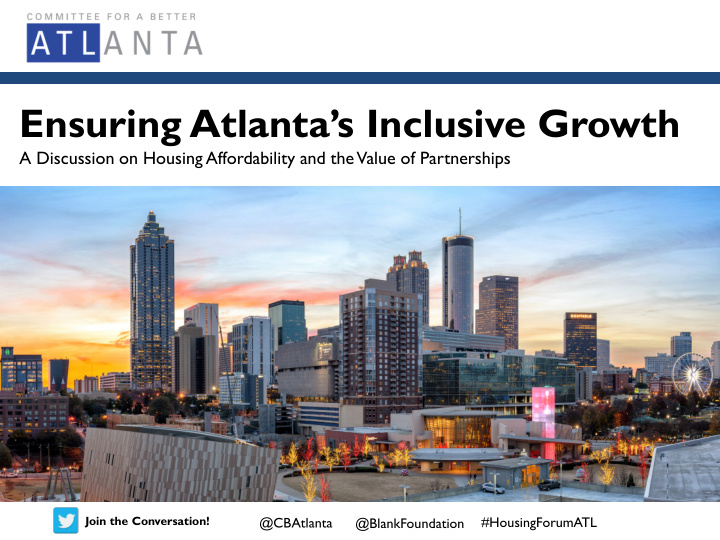 ensuring atlanta s inclusive growth