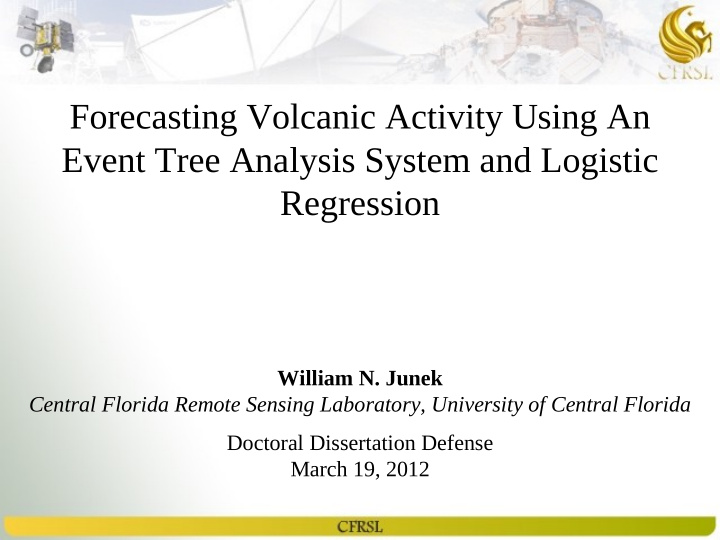 forecasting volcanic activity using an event tree