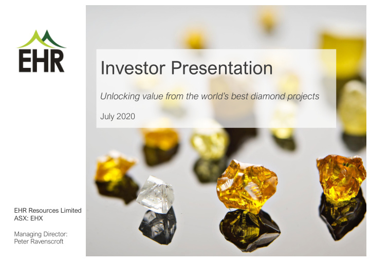 investor presentation