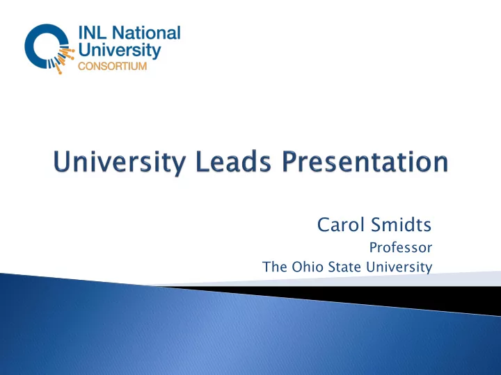 carol smidts