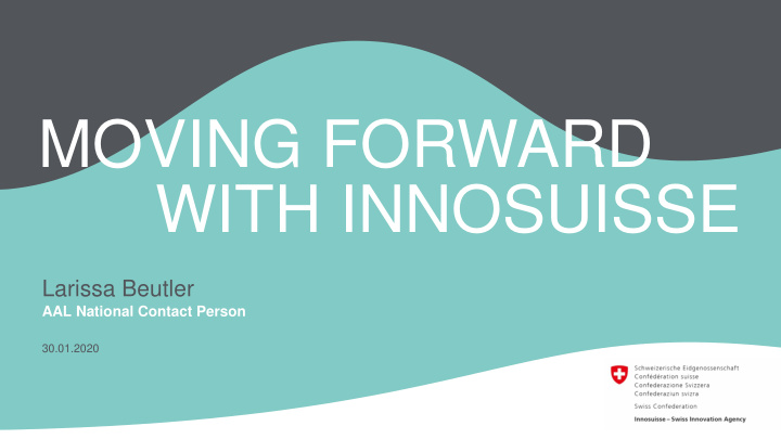 moving forward with innosuisse