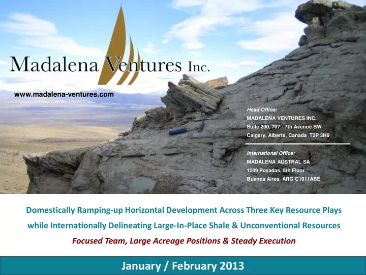 january february 2013
