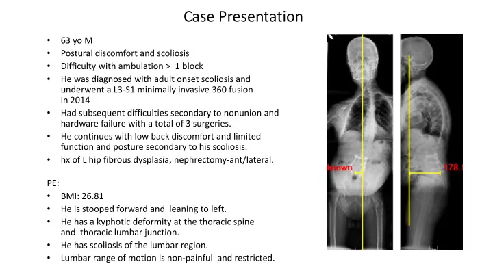 case presentation