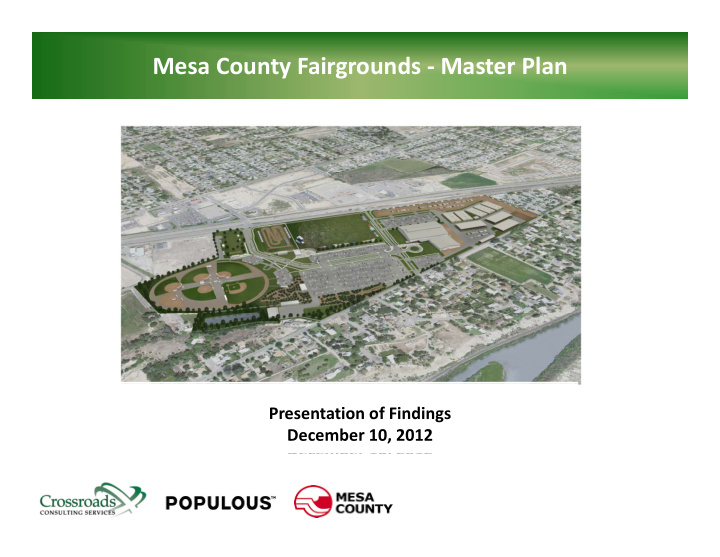 mesa county fairgrounds master plan