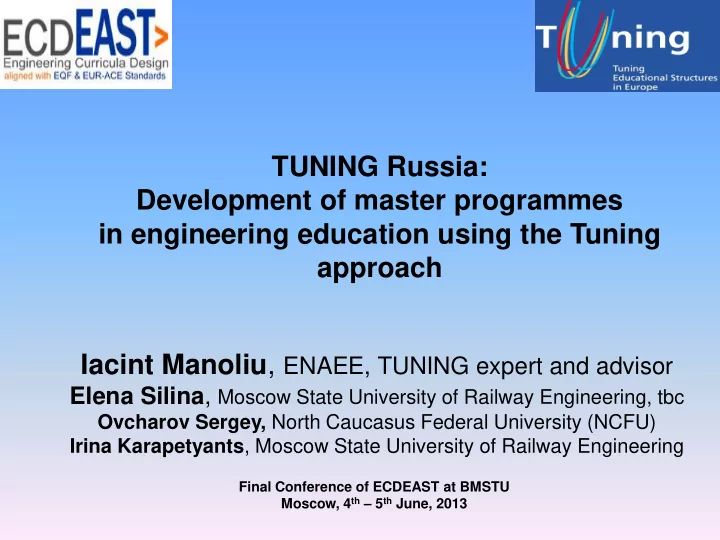 tuning russia