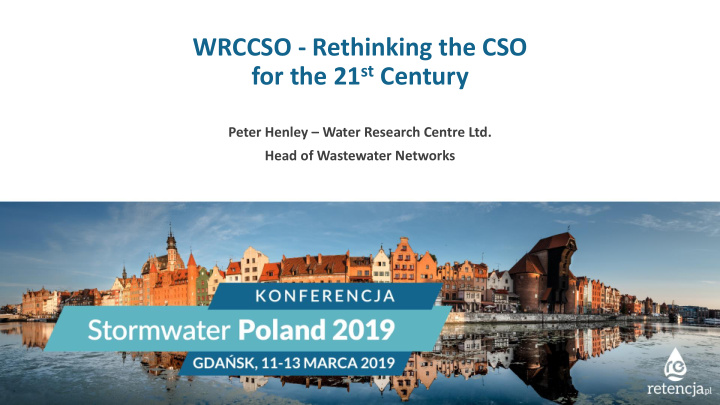 wrccso rethinking the cso for the 21 st century