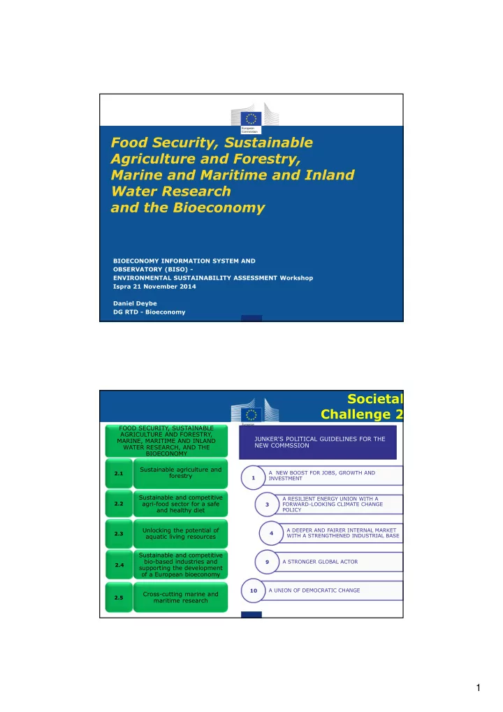 food security sustainable agriculture and forestry marine