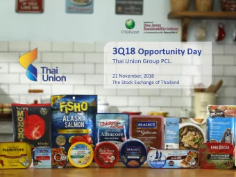 Disclaimer  The information contained in our presentation is intended solely for your personal