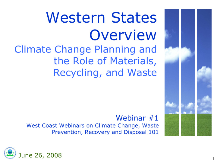 western states overview