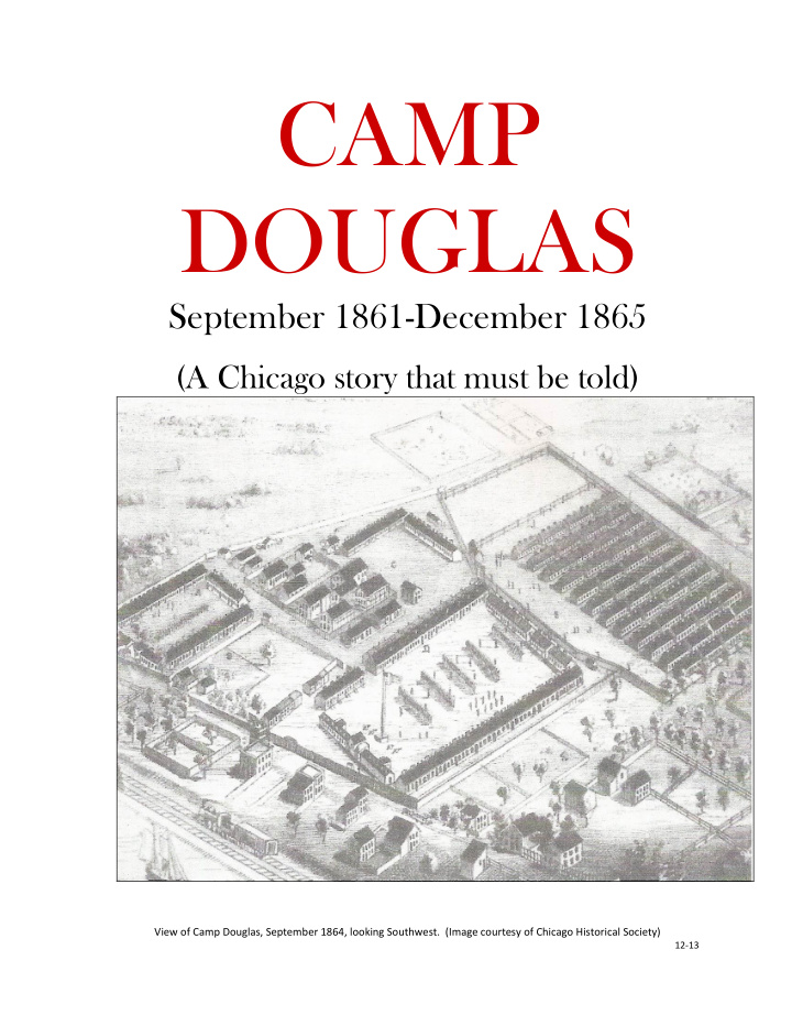 camp douglas