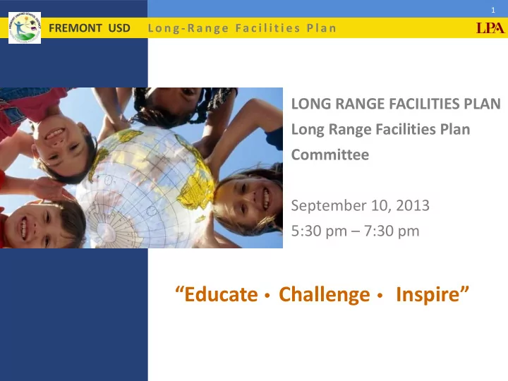 educate challenge inspire