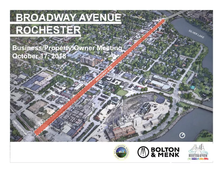 broadway avenue rochester
