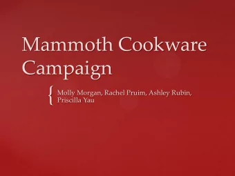 {  Molly Morgan, Rachel Pruim, Ashley Rubin,  Priscilla Yau  For active young professionals who