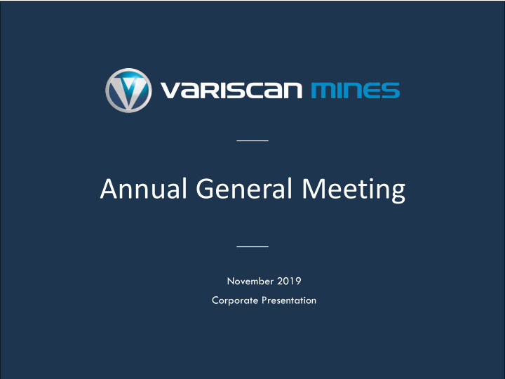 annual general meeting