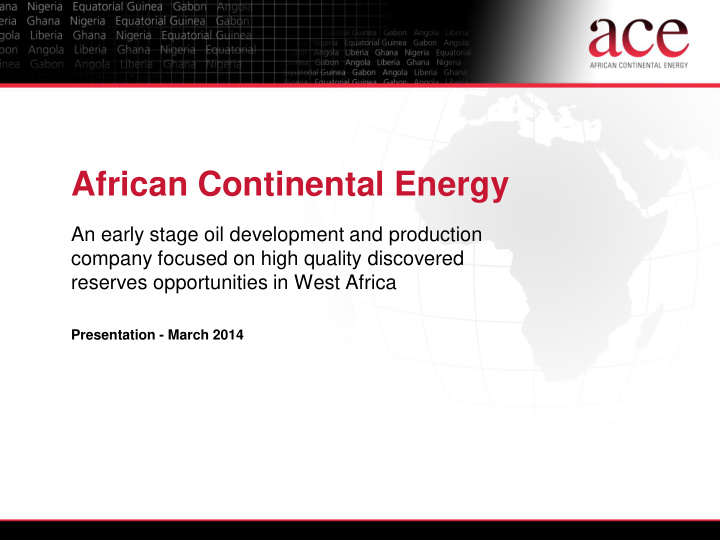 african continental energy