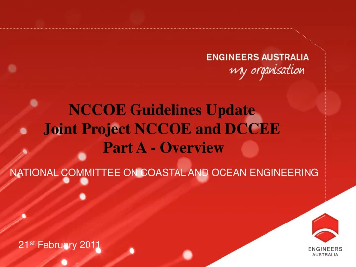 nccoe guidelines update