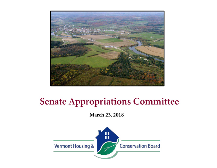 senate appropriations committee