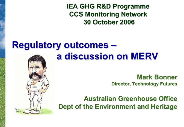 regulatory outcomes regulatory outcomes a discussion on
