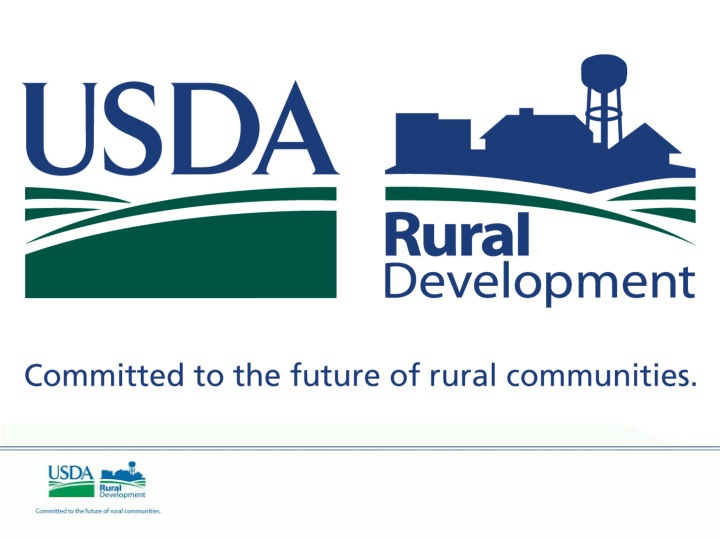 usda rural development programs