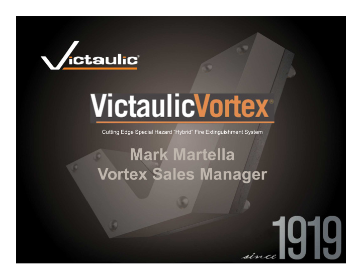 mark martella vortex sales manager company overview