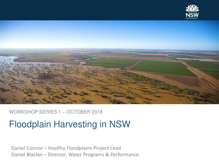 floodplain harvesting in nsw