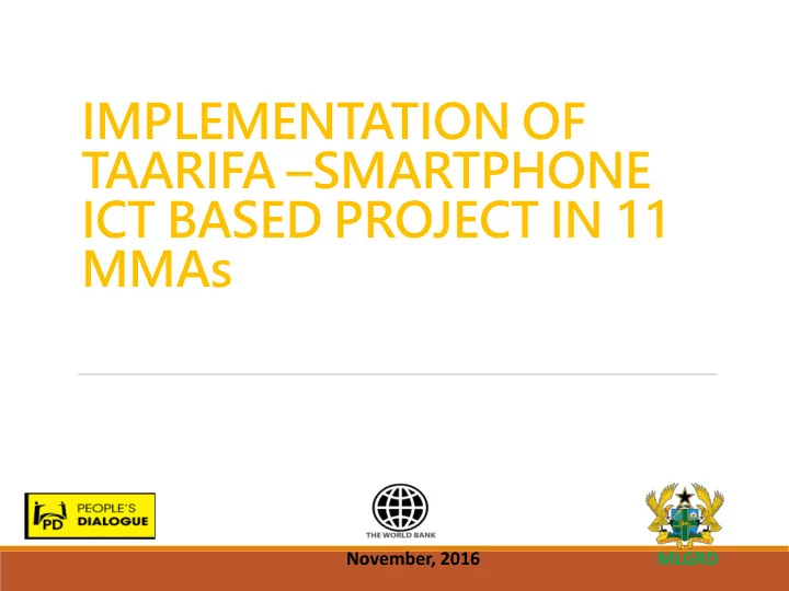 implementation of