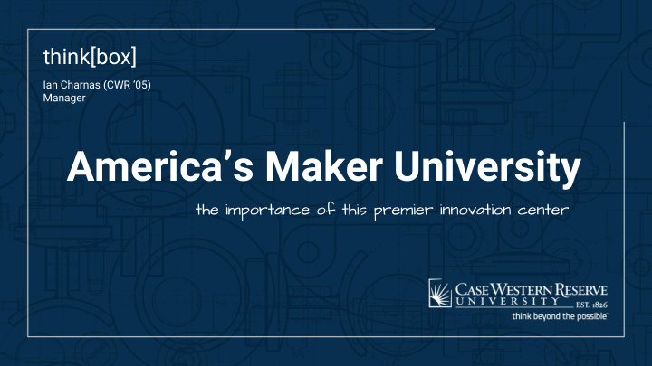 america s maker university
