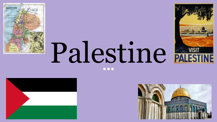 palestine geography and population past rulers and