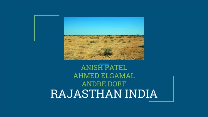 rajasthan india fossil fuel contributions to global