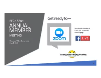 ANNUAL  MEMBER  Also on FaceBook LIVE.  Go to the Beartooth  Electric page.  MEETING  Historical