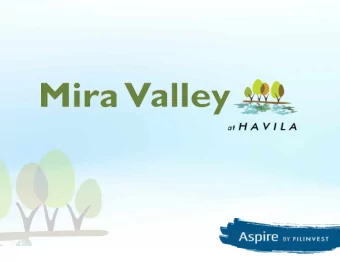 TRUSTED DEVELOPER  Whatever a Filipino familys dream may be, Filinvest  can build it. From a