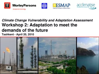 demands of the future  Tashkent - April 20, 2010  12-Jul-10  12-Jul-10  Agenda for the Day  Time