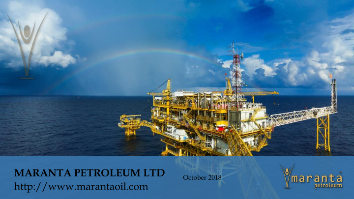 maranta petroleum ltd