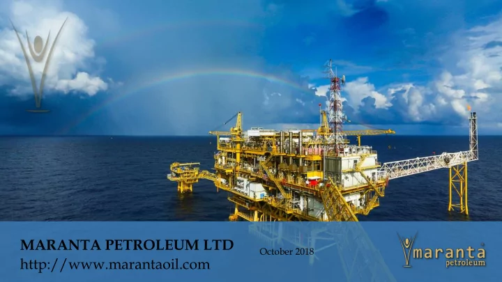maranta petroleum ltd