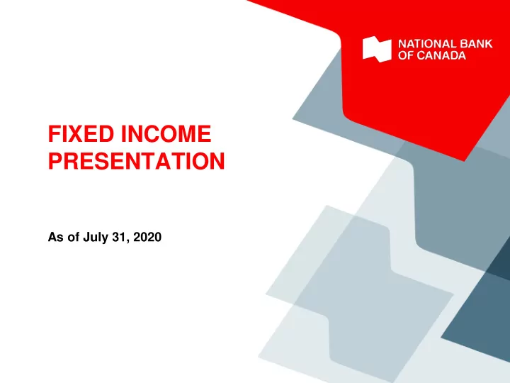fixed income