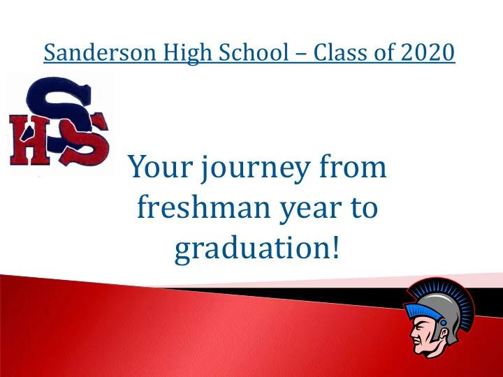 your journey from