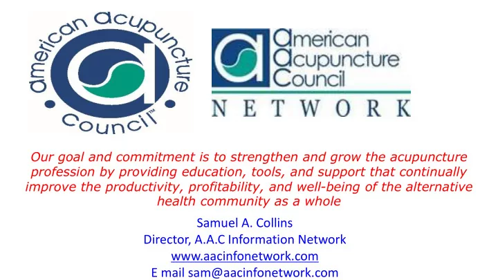 samuel a collins