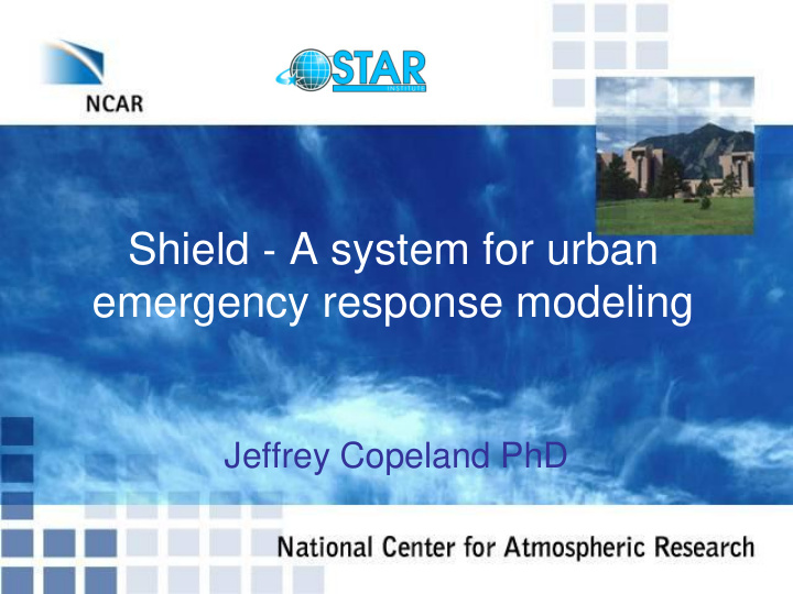 emergency response modeling