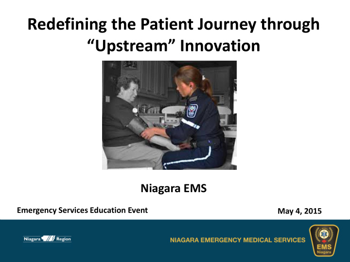 redefining the patient journey through