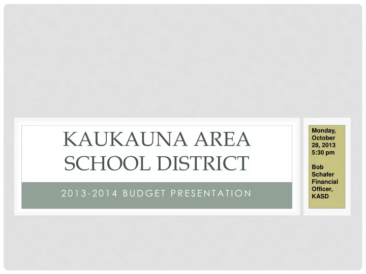 school district